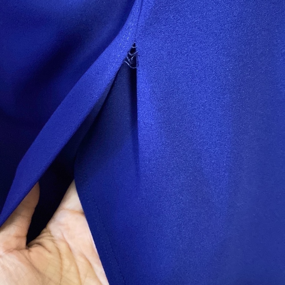 ABS Allen Schwartz Dress In indigo. Size 1X. Nwt - Picture 6 of 9